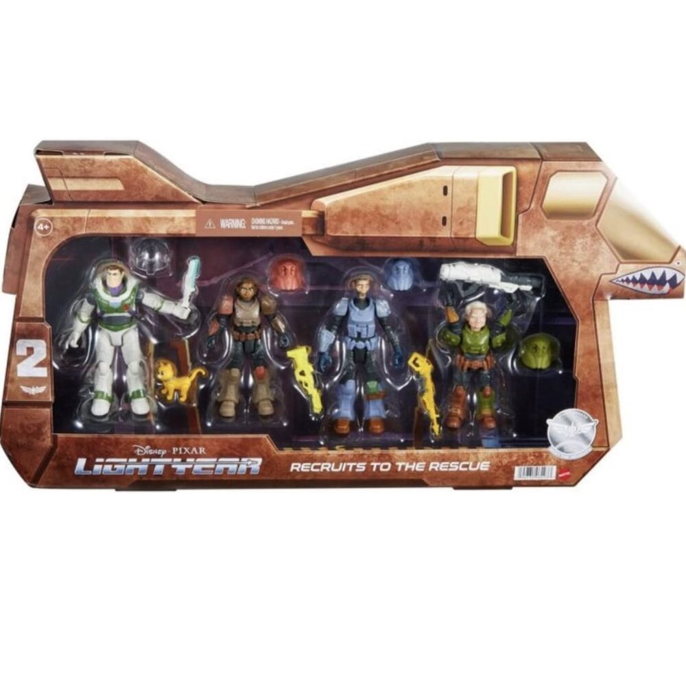 Disney Lightyear Recruits to The Rescue‎ 5" Play Action Figure Toy NEW WITH TAG
